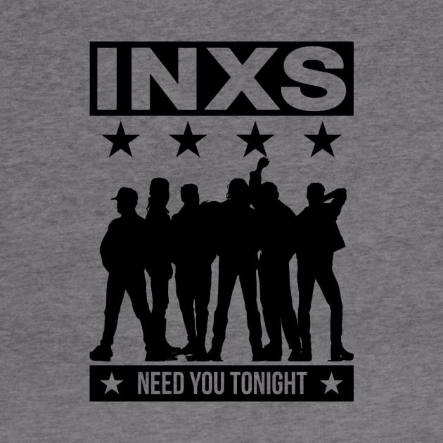 Need You Tonight // INXS // Retro Fanart Style by venusblack